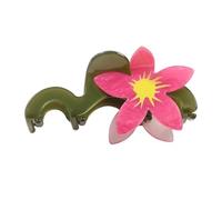 Pince à cheveux féminine en forme de fleur, couvre-chef combinant mode et fonctionnalité, pince à cheveux fleurie