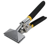 Pince à Cintrer Feuilles,6in Pince à Sertir, Outil de Cintrage à Main Multifonctionnel en Métal Droit Ancien, Pince à Sertir à Poignée Antidérapante(tout droit)