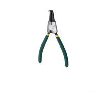 Pince à circlips de 17,8 cm en acier à haute teneur en carbone pour retirer les anneaux de retenue internes et externes pour l'entretien de réparation automobile (courbée externe)
