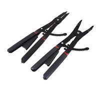 Pince à circlips de 40,6 cm - Pince à circlips intérieur/extérieur - Avec kit de précision pour enlever les anneaux - Maintien et retrait des tuyaux, joints + pince à circlips