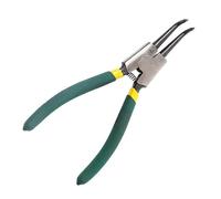 Pince à circlips en acier carbone avec mâchoire, Design A | Acier carbone professionnel, têtes courbées et droites, retrait des anneaux à ressort, réparations mécaniques,