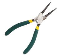 Pince à circlips en acier carbone avec mâchoire, Design D | Acier carbone professionnel, têtes courbées et droites, retrait des anneaux à ressort, réparations mécaniques,