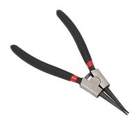 Pince à Circlips Externe Droite en Acier au Carbone, Pince pour Circlips, | Poignée en caoutchouc, Prise en main confortable, Action à ressort, Idéal pour l\'installation d\'anneaux à clip