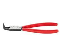 Knipex Pince pour circlips intérieurs 44 21 J01 – alésage 8–13 mm, coudée 90°, 130 mm, rouge