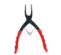 Pince à circlips robuste courbée interne de 90 degrés de long en acier au carbone de 7 pouces, outil professionnel à ressort pour les mécaniciens et les ingénieurs