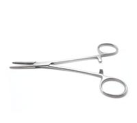 Pince à Clamper 12,5 cm Droite, Pince de Précision à Verrouillage | Pince de Précision Multi-Usages -Pêche à la Mouche, Décrochage de Poissons et Pince à Épiler pour Poils d’Oreilles d’Animaux