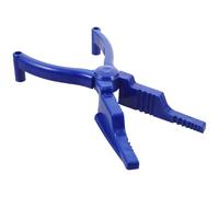 Pince à Clous de Marteau Compacte en Plastique Bleu pour Clouage
