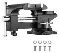 Pince à collier de 150 mm, ouverture de 115 mm, rotative à 270°, en fonte d'acier