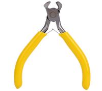 Pince à cordes de guitare, poignée ergonomique en acier jaune, outil de coupe de cordes de guitare pour l'entretien et la réparation des accessoires d'instruments de musique