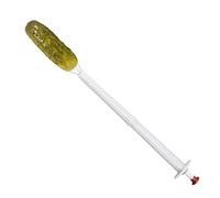 Pince à cornichons - 20 cm - Pince à cornichons à 4 griffes pour bocaux à bouche étroite | PVC, 2,5 x 1,2 cm, pour poivrons et légumes marinés, cuisine, restaurant, hôtel, boulangerie