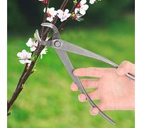Pince à Couper les Branches en Acier au Carbone, Poignée Ergonomique | Léger, idéal pour les bonsaïs, résistant à la rouille, utilisation intérieure/extérieure