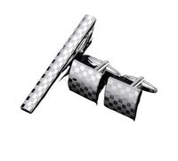 Pince à Cravate Homme Boutons de manchette et pinces à cravate for hommes, motif classique, ensemble boutons, bijoux for, accessoires
