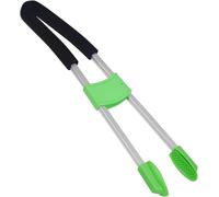 Pince à déchets à manche long - Pince de ramassage - Pour ramasser les déchets - Manche ergonomique antidérapant - 51 cm - Argent