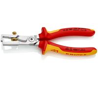 Knipex Pince à dénuder/coupe-câbles StriX 13 66 180 isolée, gaines bi-matière certifiées VDE 180 mm