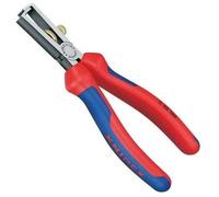 Pince à dénuder - KNIPEX - 160 mm - conducteurs unifilaires, multifilaires et fils fins - section 10 mm²
