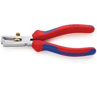 Pince à dénuder Knipex chromée, poignées bicolores - 11 05 160 SB