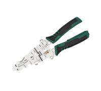Pince à dénuder pliable multifonction 11 en 1 avec testeur de courant, coupe-câbles et pince à sertir, kit d'outils d'électricien professionnel