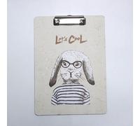 Pince À Dessin En Bois Au Format A4, Mignon Animal, Planche De Papeterie, Peinture, Assiette D'écriture, Fournitures Scolaires Et De Bureau