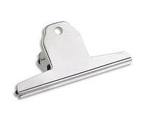 Pince à dessin métal chromé taille au choix Pince métal chromé 144mm