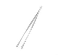 Pince à épiler longue en acier inoxydable pour griller, cuire et servir, passe au lave-vaisselle, design ergonomique, 30 cm