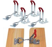 Pince à genou verticale, lot de 4, avec système de verrouillage à levier réglable
