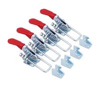Pince à Genouillère GH-40323, 4 pcs Pince à Bascule, Sauterelle de Serrage, Loquet à Bascule Réglables en métal, Capacité 163 kg/360 LB, pour loquet de remorque, loquet de Couvercle