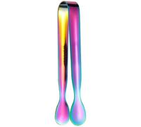 Pince à glace, pince à bonbons, pince à sucre, pince à bonbons pour mélange, petite pince pour aliments, bonbons, pain, gâteau, glace, mini pince de service en acier inoxydable pour cuisine, fête de