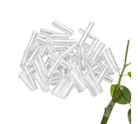 Pince à greffer pour | Lot de 100 tubes de branchement en silicone - Manchon pour , utilisation en intérieur, en extérieur, jardin, cour, serre, légumes, fleurs, tiges cassées et