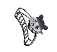 Pince à Griffes Panda en Alliage de Zinc, Clip Cheveux Mignon | Style Dessin Animé, Facile à Porter, pour Femmes et Filles, Accessoire Coiffure Élégant
