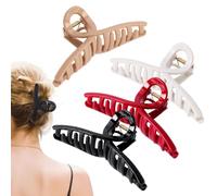Pince À Griffes Silicone Lot De 4 Pinces Coiffantes À Forte Tenue
