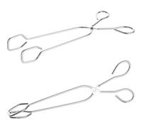 Hendi Pince de service courbée 300 mm acier inoxydable pour cuisine et barbecue