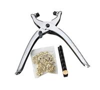 Pince à œillets pour 2 mm, 2, 5 mm, 3 mm, 3, 5 mm, 4 mm, 4 Trous et œillets, pince à robuste, trousse à outils
