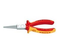 Knipex Pince à becs longs 30 36 160 – certifiée VDE, 160 mm – Chrome-Vanadium, poignées bi-matière