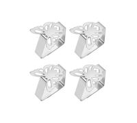 Pince à Nappe - Sttache - 5cm - Acier Inoxydable - Anti-Glissant - 4Pcs