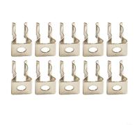 Pince à outils en acier au manganèse 6-50 mm Argenté Robuste (6 mm) | Acier au manganèse robuste, durable et résistant à la corrosion, idéal pour les outils lourds, finition argentée