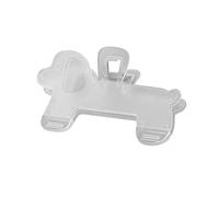 Pince à papier en ABS transparent, marque-pages en plastique, Clips de page de livre, Clip de Scrapbooking pour roman, Journal, planificateur, carnet de notes, Clips d ' écriture pour chien et chat