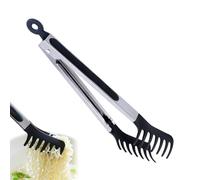 Pince à pâtes - Ustensile pour nouilles résistant à la chaleur | Accessoire de cuisine anti-corrosion avec manche long pour viande extérieure