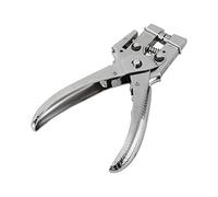 Pince à perforer les trous d'oeillet, Pinces à perforer Setter Rivet Trous de ceinture Outil de réglage des œillets avec 100 pièces Oeillets creux Easy Press, pour vêtements de ceinture en tissu en cu