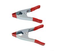 Pince à ressort avec design en métal en forme de A pour le travail du bois, la menuiserie, la photographie, le fond de studio de photographie et matériau de fixation flexible (15,2 cm)