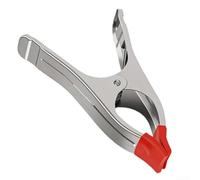 Pince à ressort en forme de A pour le travail du bois et la menuiserie, clip de support multi-angle en métal pour électriciens, toiles de fond de photographie et tâches d'atelier (10,2 cm)