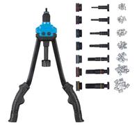 AGT Pince à riveter 40 cm pour inserts filetés avec 80 rivets