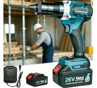 Pince à riveter automatique sans fil Riveteuse électrique aveugle 16 000 N 2 vitesses Kit d'outillage électroportatif