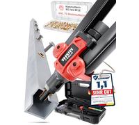 Pince à Riveter Écrous à Sertir, 70 Écrous, Mandrins M3-M12, Coffret | Riveteuse manuelle avec tableau de perçage, écrous en acier zingué