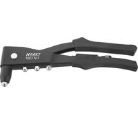 HAZET Pince pour rivets aveugles 1963N-1 – Longueur 255 mm, rivets 3,2–5 mm, fixation automatique