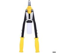 Pince à Riveter Professionnelle Riveteuse Pneumatique Acier épais en Forme de U Pince a Rivet Pop avec 5 Nez de Rivets 3 2 à 6 4 mm