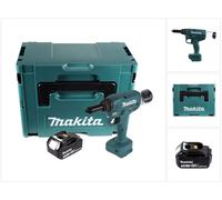 Pince à rivets aveugles sans fil Makita DRV 250 F1J 18 V 20 kN Brushless + 1 batterie 3,0 Ah + Makpac - sans chargeur