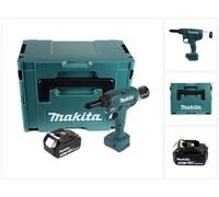 Pince à rivets aveugles sans fil Makita DRV 250 M1J 18 V 20 kN Brushless + 1 batterie 4,0 Ah + Makpac - sans chargeur