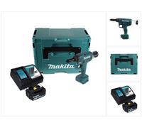 Pince à rivets aveugles sans fil Makita DRV 250 RF1J 18 V 20 kN Brushless + 1 batterie 3,0 Ah + chargeur + Makpac