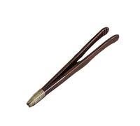 Pince à Sachet Thé 1 pince à thé anti-goutte | Pince à épiler en bois, tasse à thé, antidérapante, ensemble de pincettes en dents de scie, accessoires