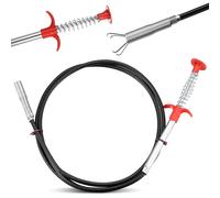 Pince à saisir, spirale de nettoyage de tuyaux de 160 cm, spirale d'évacuation flexible